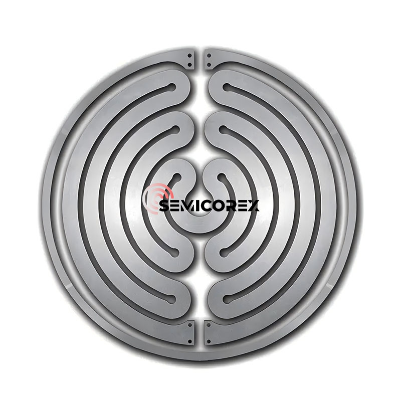 Conductive coated grapayt heaters